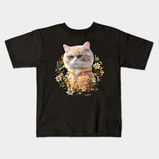 Cat Spring Time 4 Kids T-Shirt